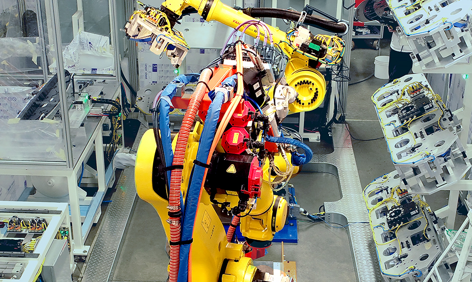 Totally Automated Systems Dispensing and Bonding Applications Photo