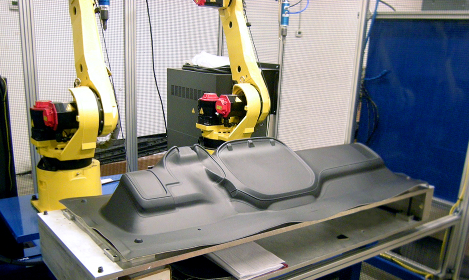 Automated Assembly Systems Robotic Material Sonic Trim Photo